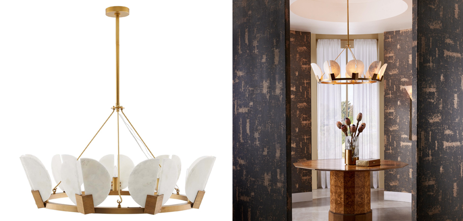 Люстра Arteriors SIERRA CHANDELIER GOLD Люстра Arteriors SIERRA CHANDELIER GOLD - Loft-Concept в Барнауле