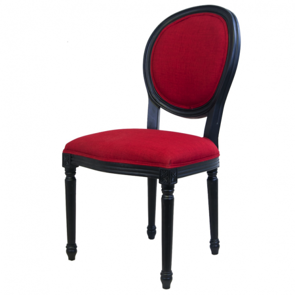 Стул French chairs Provence Red Chair Красный Черный Стул French chairs Provence Red Chair Красный Черный в Барнауле | Loft Concept