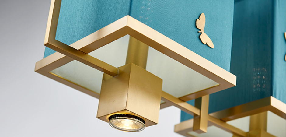Люстра с бабочками Butterflies Blue Background Chandelier Люстра с бабочками Butterflies Blue Background Chandelier - Loft-Concept в Барнауле