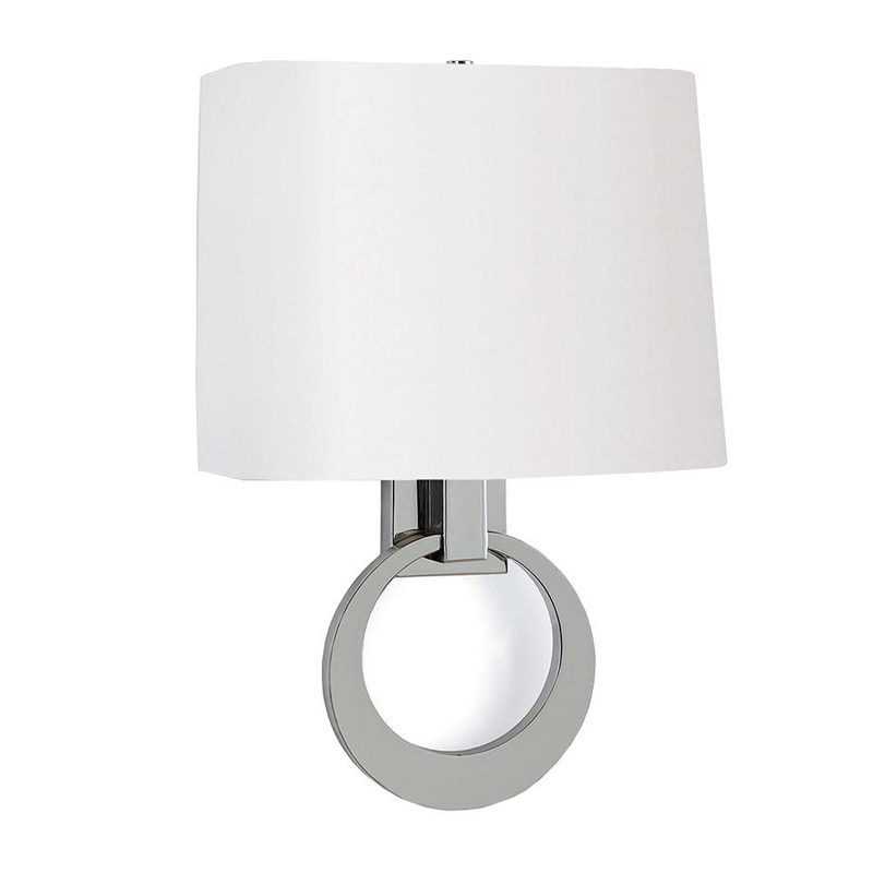 Бра Dana Sconce Silver Ring Серебряный Белый Бра Dana Sconce Silver Ring Серебряный Белый в Барнауле | Loft Concept