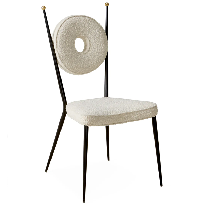 Стул Jonathan Adler Rondo Dining Chair ivory ( слоновая кость ) Стул Jonathan Adler Rondo Dining Chair ivory ( слоновая кость ) в Барнауле | Loft Concept