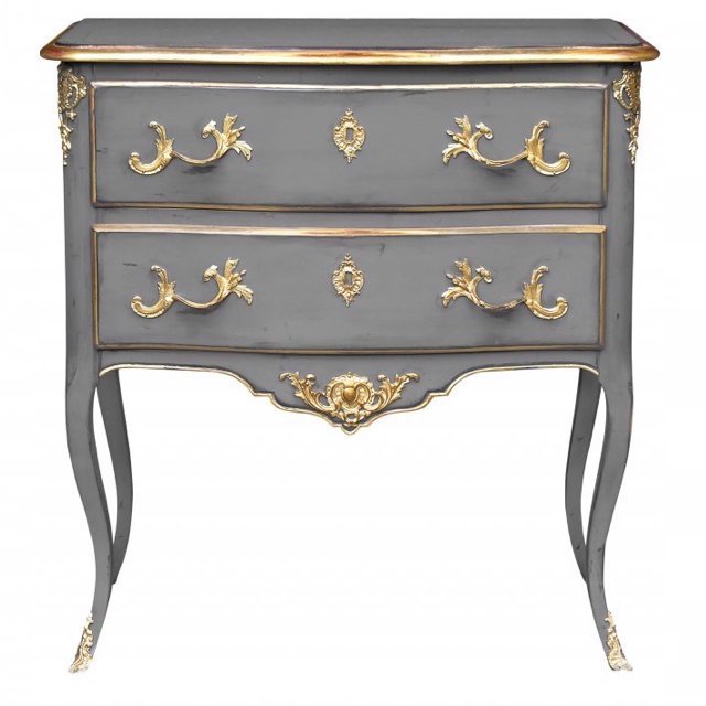 Комод L.XV CHEST OF DRAWERS Grey Бронза Серый в Барнауле | Loft Concept 