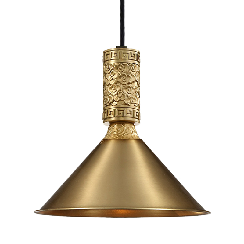 Подвесной светильник Yun Metal Lamp Латунь Подвесной светильник Yun Metal Lamp Латунь в Барнауле | Loft Concept