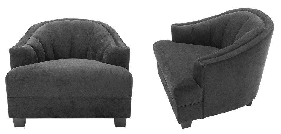Кресло Eichholtz Chair Polaris Black Кресло Eichholtz Chair Polaris Black - Loft-Concept в Барнауле