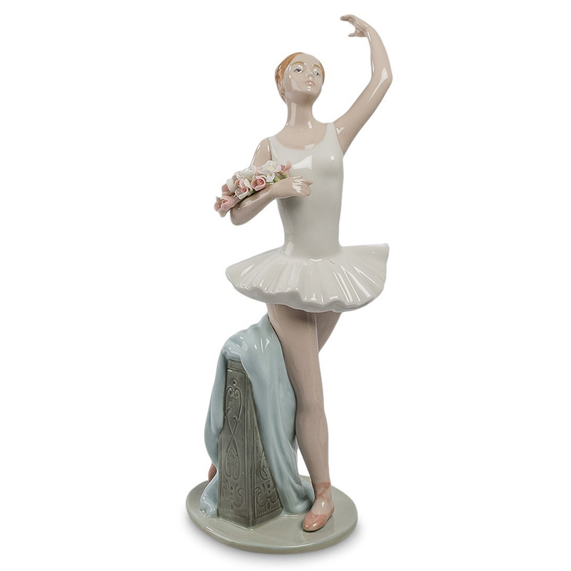 Статуэтка фарфоровая Прима-балерина Charming Statuette Белый Розовый Серо-голубой Бежевый Серый Статуэтка фарфоровая Прима-балерина Charming Statuette Белый Розовый Серо-голубой Бежевый Серый в Барнауле | Loft Concept