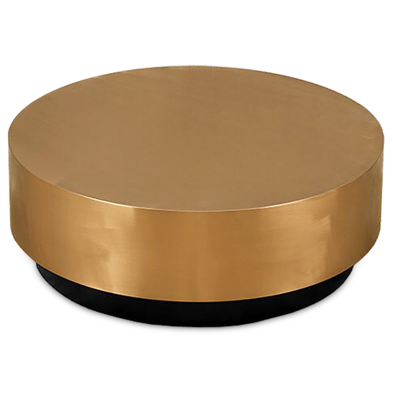 Кофейный столик Gold Washer Coffee Table Золотой Черный Кофейный столик Gold Washer Coffee Table Золотой Черный в Барнауле | Loft Concept