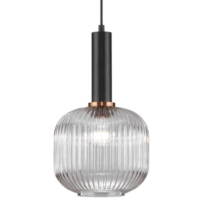 Светильник Ferm Living chinese lantern Сlear III Прозрачное Стекло Черный Светильник Ferm Living chinese lantern Сlear III Прозрачное Стекло Черный в Барнауле | Loft Concept