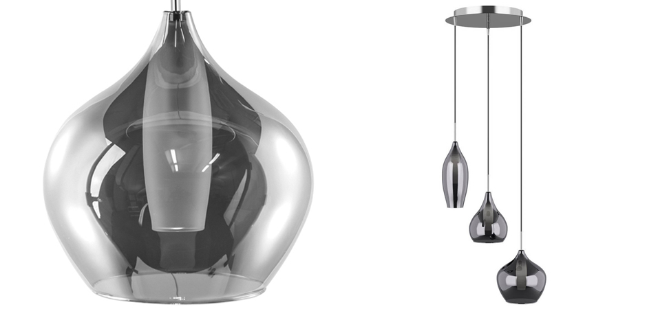 Люстра Candiano Smoke Triple Люстра Candiano Smoke Triple - Loft-Concept в Барнауле