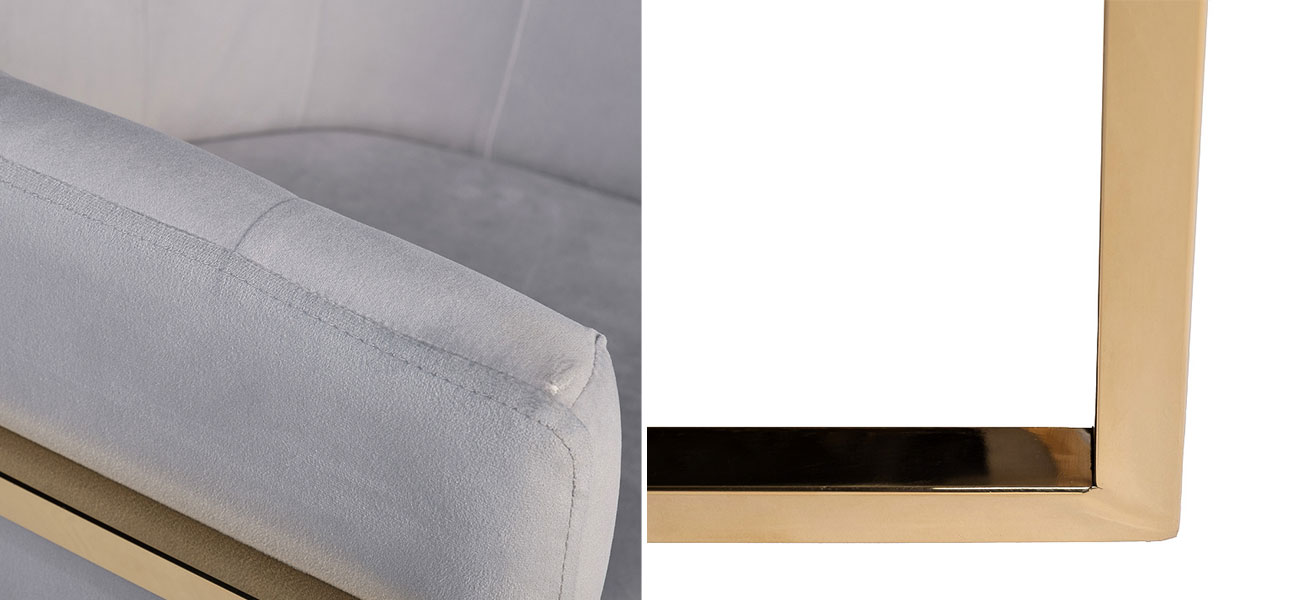 Кресло Crater Lake gray-blue - фото №1