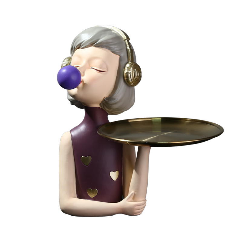 Статуэтка Bubble Gum purple Мульти Статуэтка Bubble Gum purple Мульти в Барнауле | Loft Concept