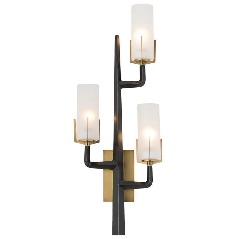 Бра Arteriors GRIFFIN SCONCE Черный Латунь Белый Бра Arteriors GRIFFIN SCONCE Черный Латунь Белый в Барнауле | Loft Concept