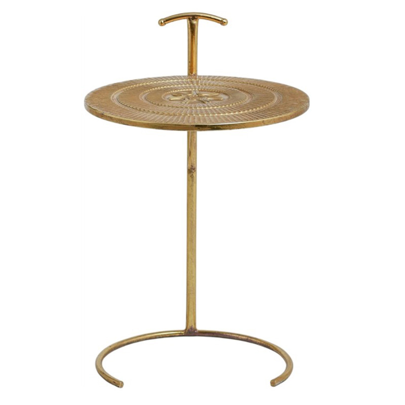 Приставной стол Zethar Side table Золотой Приставной стол Zethar Side table Золотой в Барнауле | Loft Concept