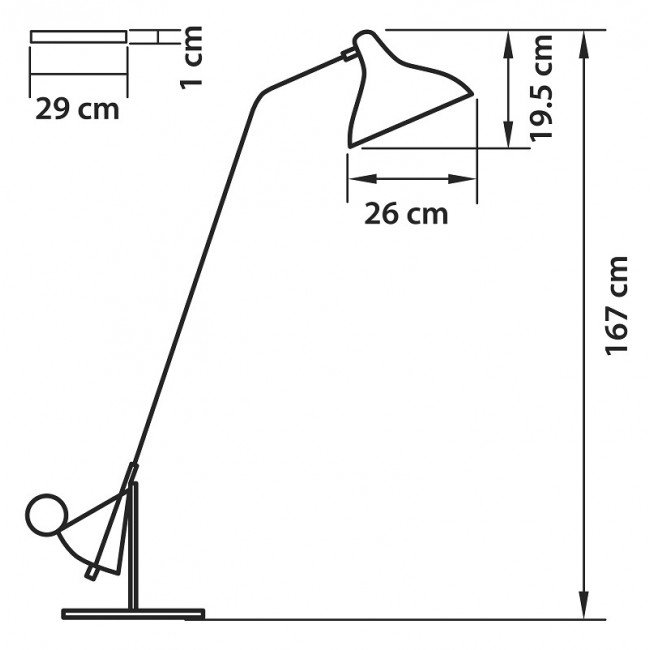 Торшер Lampara Floor Lamp Торшер Lampara Floor Lamp в Барнауле