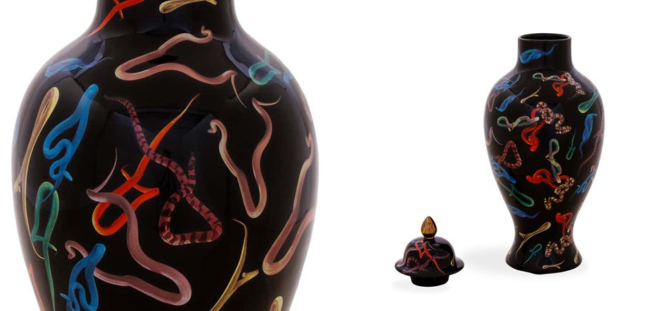 Ваза Seletti Vase Snakes Toiletpaper Ваза Seletti Vase Snakes Toiletpaper - Loft-Concept в Барнауле