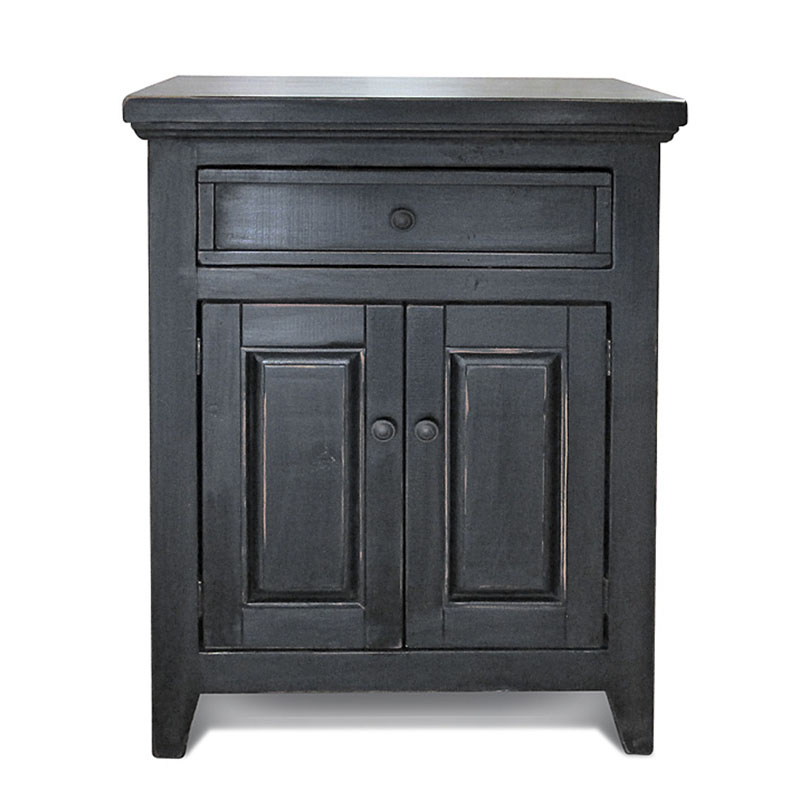 Комод в стиле прованс Geronimo Provence HARMONIE Weathered Charcoal Черный Винтажный черный Комод в стиле прованс Geronimo Provence HARMONIE Weathered Charcoal Черный Винтажный черный в Барнауле | Loft Concept