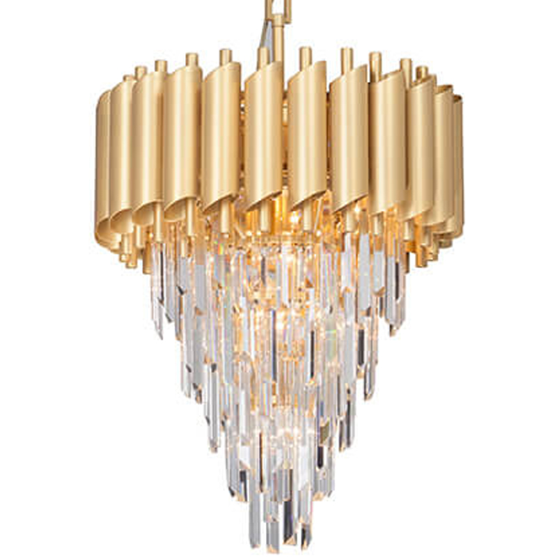 Empire Gold Chandelier Crystal D 50 Глянцевое золото Empire Gold Chandelier Crystal D 50 Глянцевое золото в Барнауле | Loft Concept
