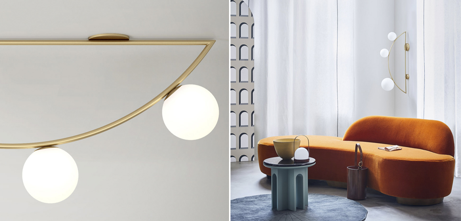 Потолочный светильник Atelier Areti Girlande Ceiling Crescent 3 Потолочный светильник Atelier Areti Girlande Ceiling Crescent 3 - Loft-Concept в Барнауле
