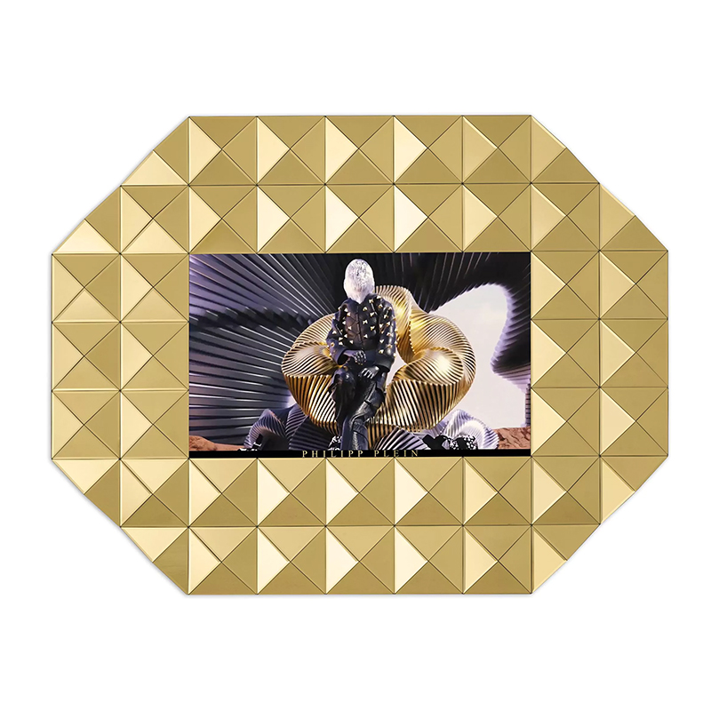 Экран Philipp Plein GOLD STUD NFT L 43 дюйма Золотой Зеркало Экран Philipp Plein GOLD STUD NFT L 43 дюйма Золотой Зеркало в Барнауле | Loft Concept