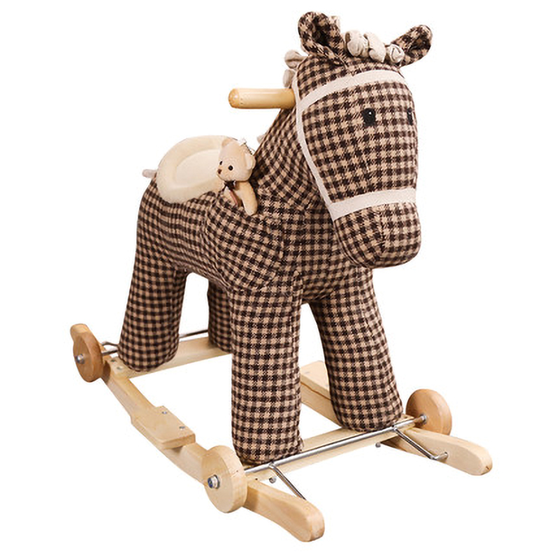 Лошадка-качалка Harry Pony Коричневый Лошадка-качалка Harry Pony Коричневый в Барнауле | Loft Concept