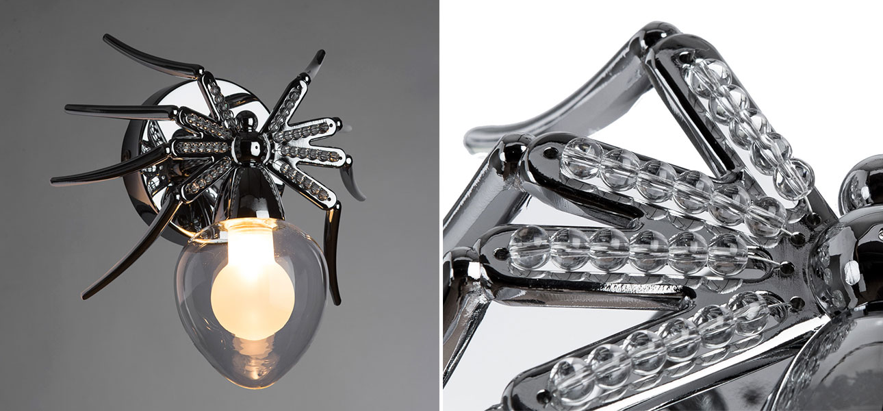 Бра Паук Spiders lamp  - фото №1