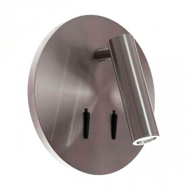 Бра Chelsom WALL LED DOCK Silver Round Серебряный Бра Chelsom WALL LED DOCK Silver Round Серебряный в Барнауле | Loft Concept