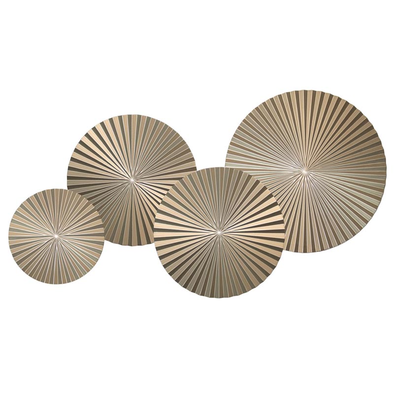 Арт-объект Apollo Champagne Wall Plaque Disc 4 Золотой Шампань Арт-объект Apollo Champagne Wall Plaque Disc 4 Золотой Шампань в Барнауле | Loft Concept