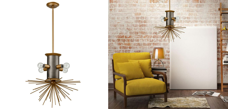 Подвесной светильник Hedgehog Chandelier Подвесной светильник Hedgehog Chandelier - Loft-Concept в Барнауле