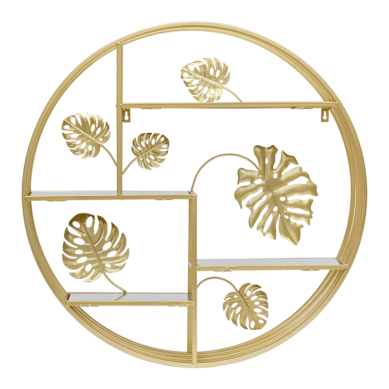 Полка Gold Tropical Shelf Золотой Полка Gold Tropical Shelf Золотой в Барнауле | Loft Concept
