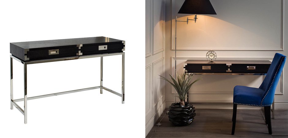 Рабочий стол Black Grace Desk Рабочий стол Black Grace Desk - Loft-Concept в Барнауле