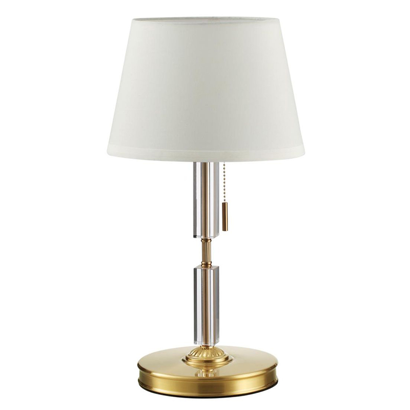 Настольная лампа Ramona White Table Lamp Бронза Белый Настольная лампа Ramona White Table Lamp Бронза Белый в Барнауле | Loft Concept