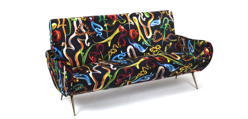Диван Sofa Three Seater Snakes Диван Sofa Three Seater Snakes - Loft-Concept в Барнауле