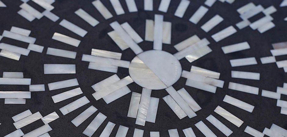 Табурет Inlaid Bone Rhombuses Табурет Inlaid Bone Rhombuses - Loft-Concept в Барнауле