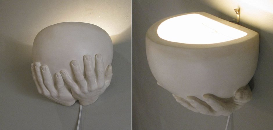 Бра Hands Lighted Wall Sconce by Richard Etts Бра Hands Lighted Wall Sconce by Richard Etts - Loft-Concept в Барнауле