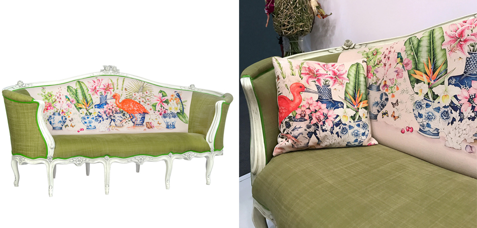 Диван Poetry of Flowers and Birds Sofa Диван Poetry of Flowers and Birds Sofa - Loft-Concept в Барнауле