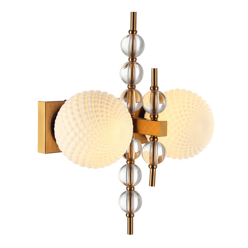 Бра Addelyn Sconce Белый Латунь Бра Addelyn Sconce Белый Латунь в Барнауле | Loft Concept