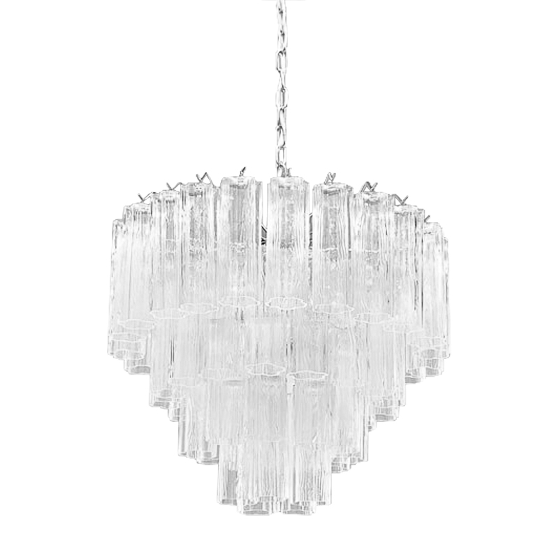 Люстра Touchet Chandeliers Хром Прозрачный Люстра Touchet Chandeliers Хром Прозрачный в Барнауле | Loft Concept