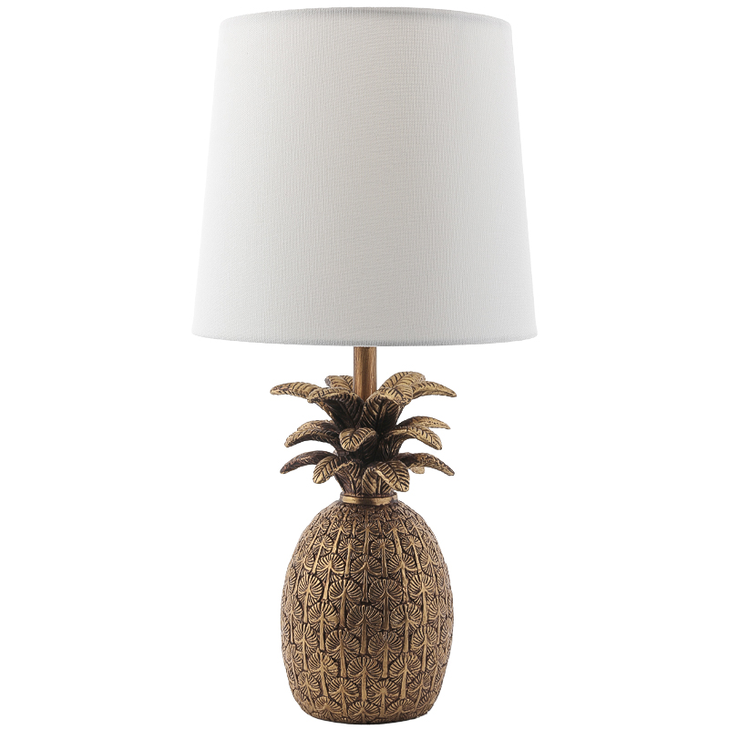 Настольная лампа Pineapple Table lamp Белый Золотой Настольная лампа Pineapple Table lamp Белый Золотой в Барнауле | Loft Concept
