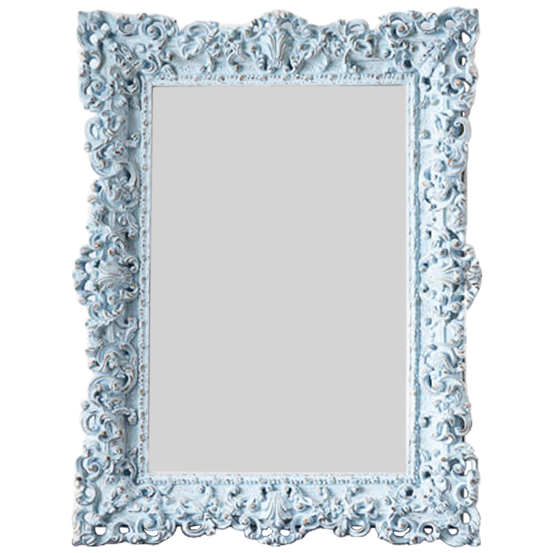 Зеркало Leeuw Mirror Pastel Blue Винтажный голубой Зеркало Leeuw Mirror Pastel Blue Винтажный голубой в Барнауле | Loft Concept