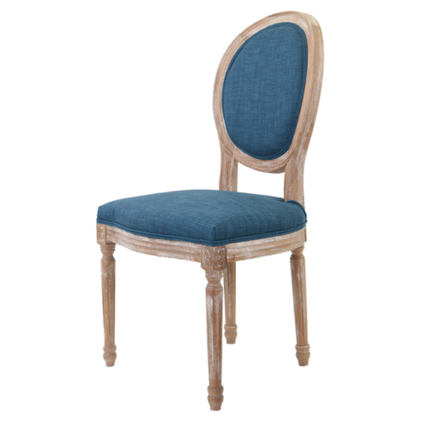 Стул French chairs Provence Indigo Chair Голубой пастельный Бежевый Стул French chairs Provence Indigo Chair Голубой пастельный Бежевый в Барнауле | Loft Concept