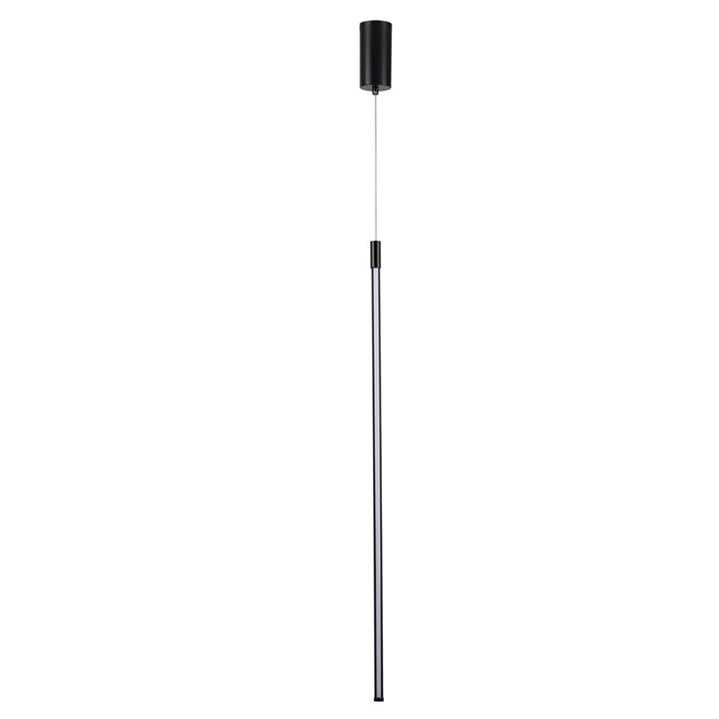 Подвесной светильник Trumpet Tube Black Thin Line Черный Белый в Барнауле | Loft Concept 