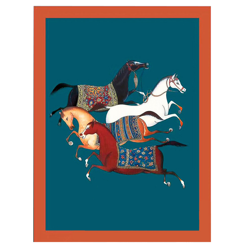 Плед Hermes Four Horses Plaid Изумрудный Оранжевый Мульти Плед Hermes Four Horses Plaid Изумрудный Оранжевый Мульти в Барнауле | Loft Concept
