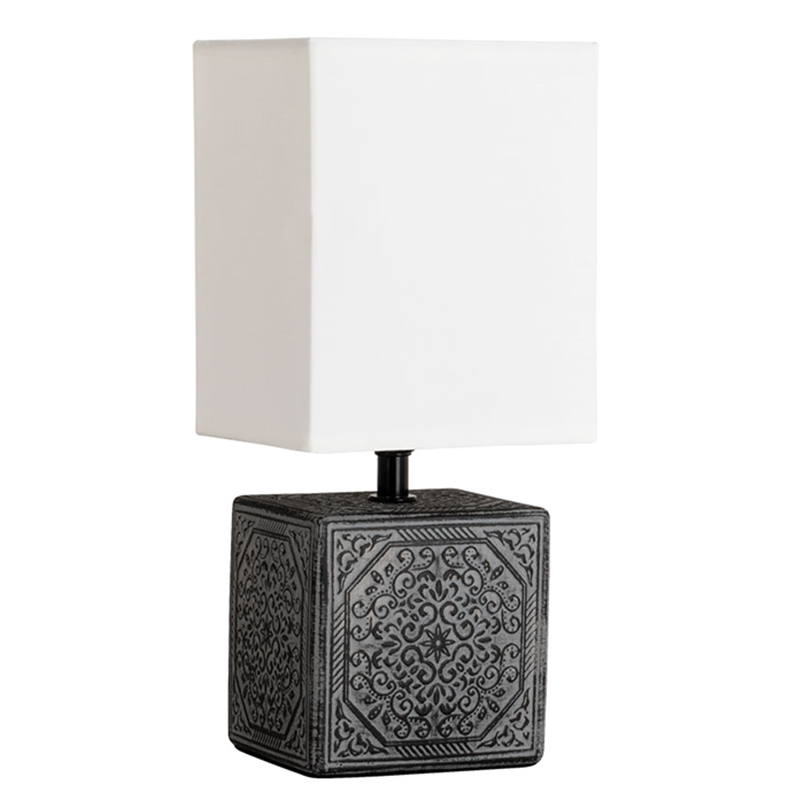 Настольная лампа Lazio Black Table Lamp Графит в Барнауле | Loft Concept 