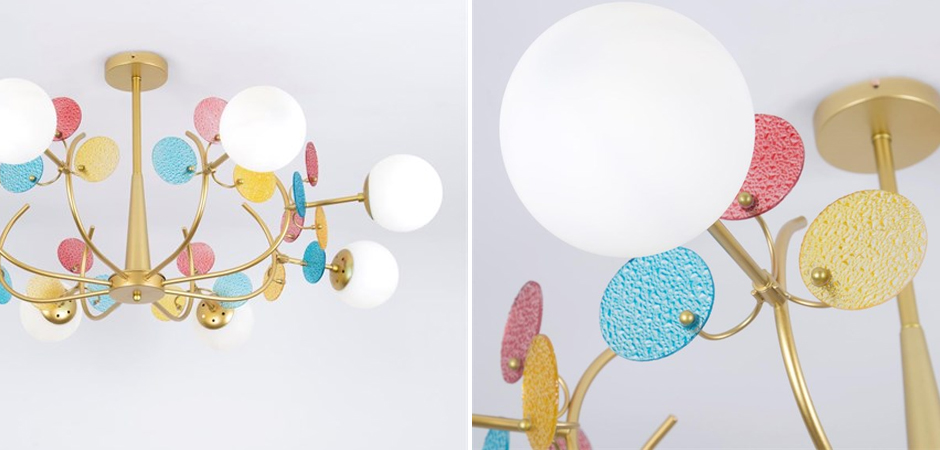 Потолочная Люстра MATISSE Multi glass 8 плафонов Потолочная Люстра MATISSE Multi glass 8 плафонов - Loft-Concept в Барнауле