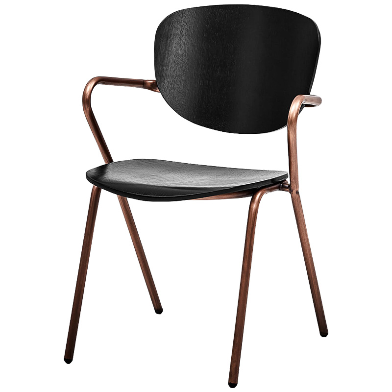 Стул Alpha Stool Черный Бронза Стул Alpha Stool Черный Бронза в Барнауле | Loft Concept