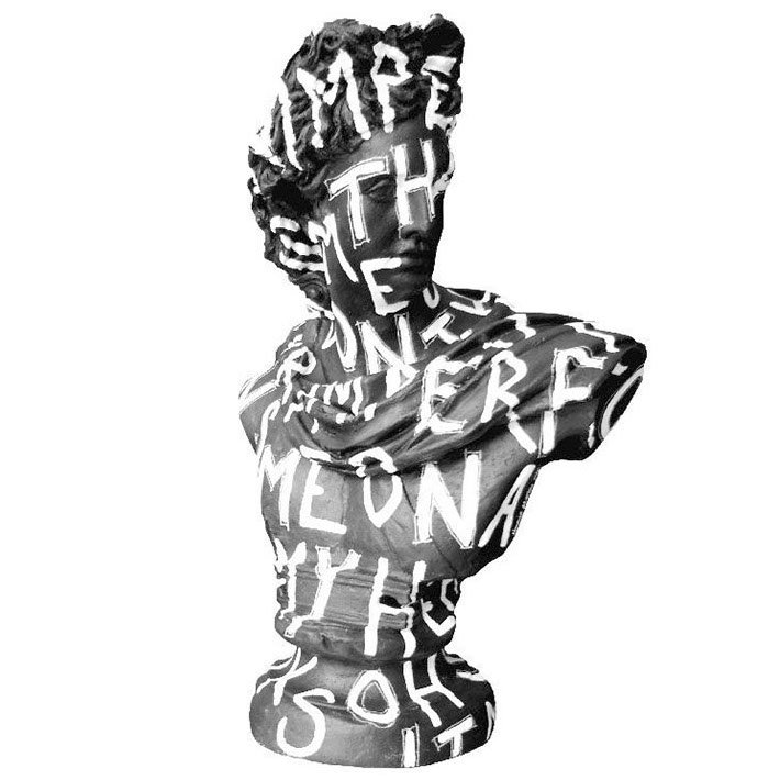 Статуэтка Bust Contemporary Art Черный Белый Статуэтка Bust Contemporary Art Черный Белый в Барнауле | Loft Concept