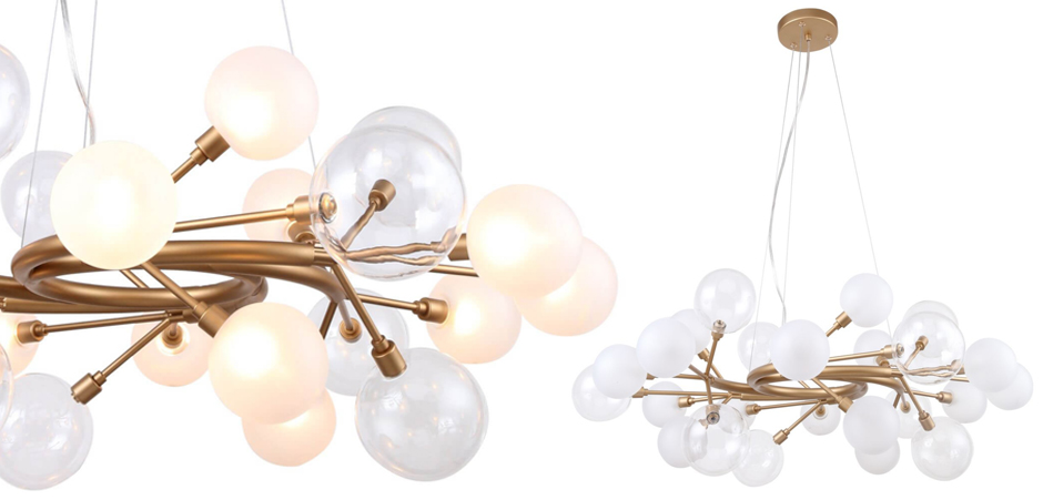 Люстра Berries Chandelier White 85 Люстра Berries Chandelier White 85 - Loft-Concept в Барнауле