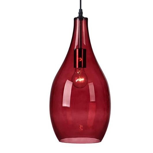 Подвесной светильник Plum Pear Pendant Красный (Red) Подвесной светильник Plum Pear Pendant Красный (Red) в Барнауле | Loft Concept