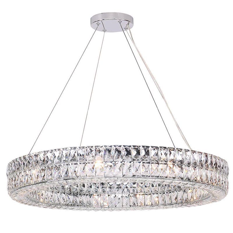 Люстра Crystal Regena Chrome Chandelier 18 Хром Прозрачный (Transparent) Люстра Crystal Regena Chrome Chandelier 18 Хром Прозрачный (Transparent) в Барнауле | Loft Concept