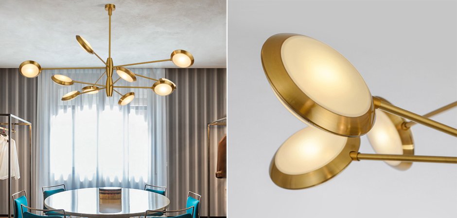 Люстра HOOP LED Люстра HOOP LED - Loft-Concept в Барнауле
