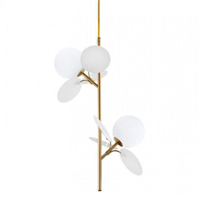 Люстра MATISSE Pendant Double White Золотой Белый Люстра MATISSE Pendant Double White Золотой Белый в Барнауле | Loft Concept